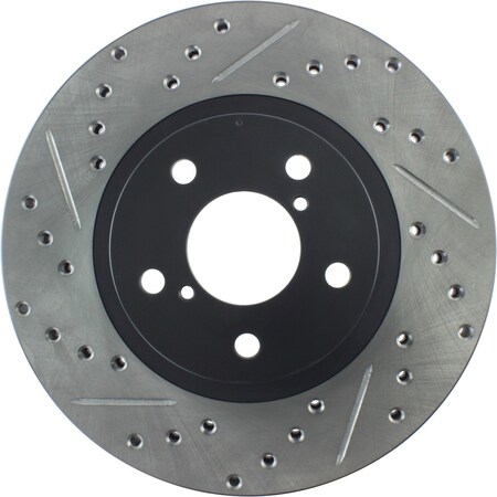 Centric Parts Sport Drilled/Slotted Brake Rotor, 127.47012R 127.47012R